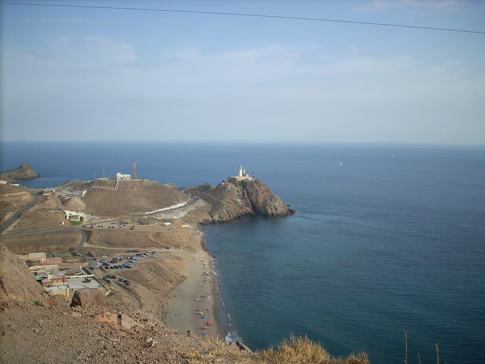 Spain car rental travel scene